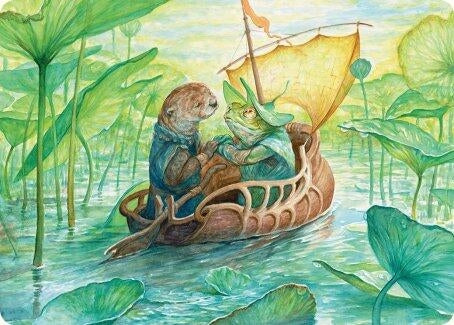 Run Away Together Art Card (11) [ASBLB] - MTG Single