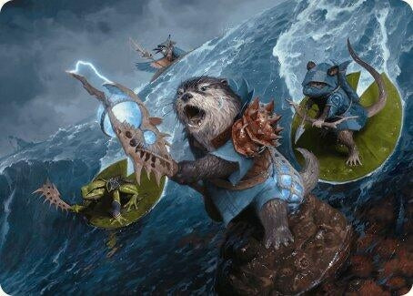 Valley Floodcaller Art Card (13) [ASBLB] - MTG Single