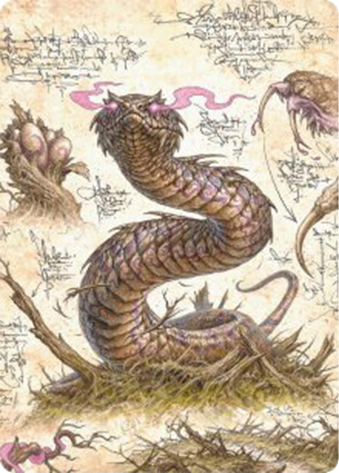 Rottenmouth Viper Art Card (36) [ASBLB] - MTG Single