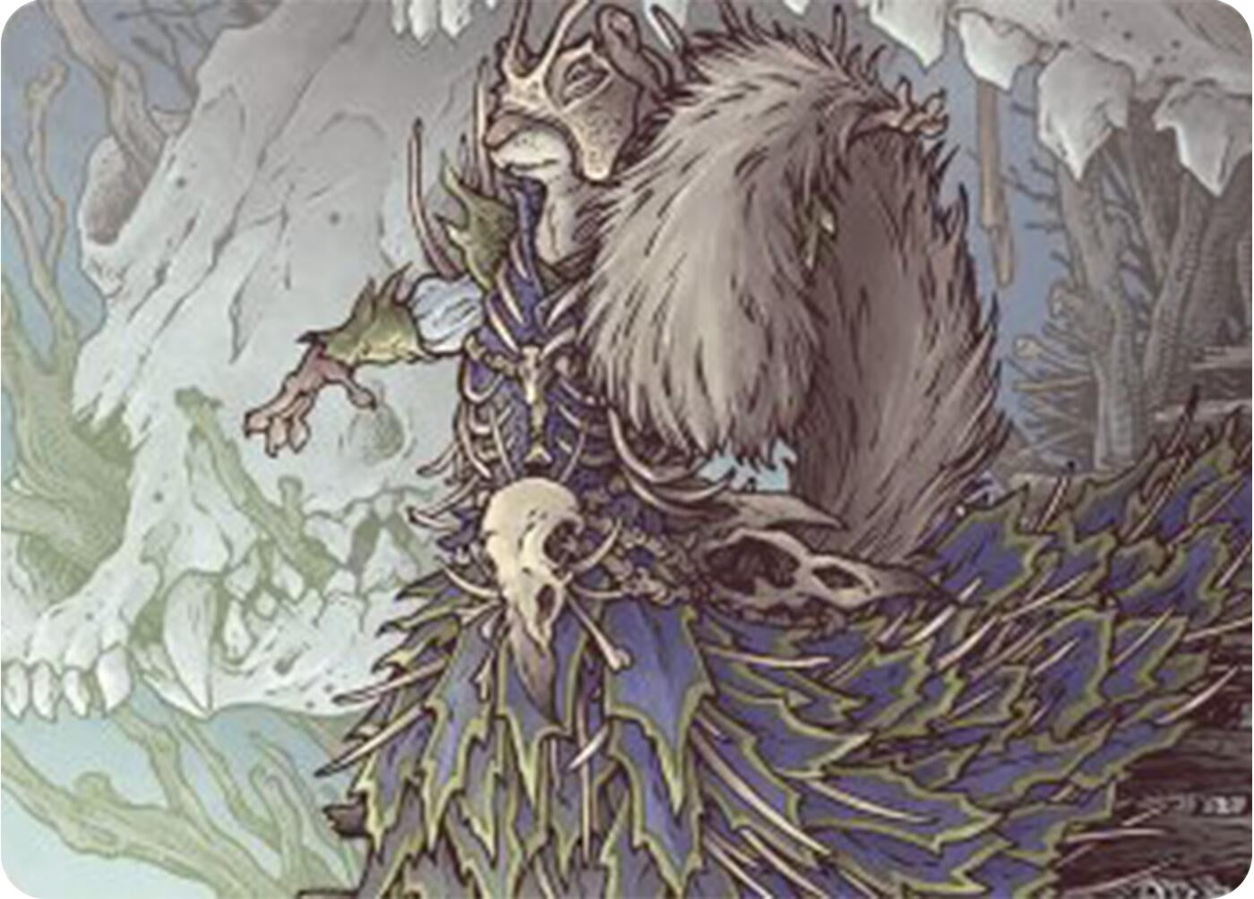 Camellia the Seedmiser Art Card (47) [ASBLB] - MTG Single