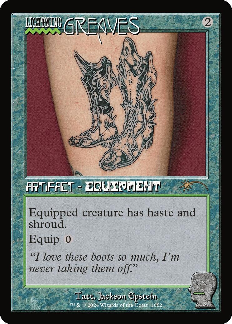 Lightning Greaves (1662) (1662) [SLD] - MTG Single