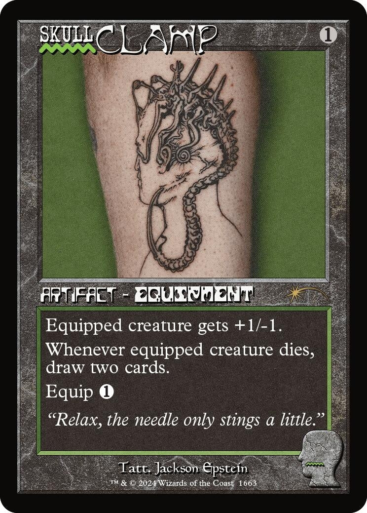Skullclamp (1663) [SLD] - MTG Single