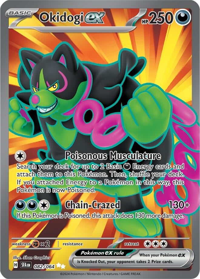Image for Okidogi ex (082/064) (SV: Shrouded Fable) - Pokemon