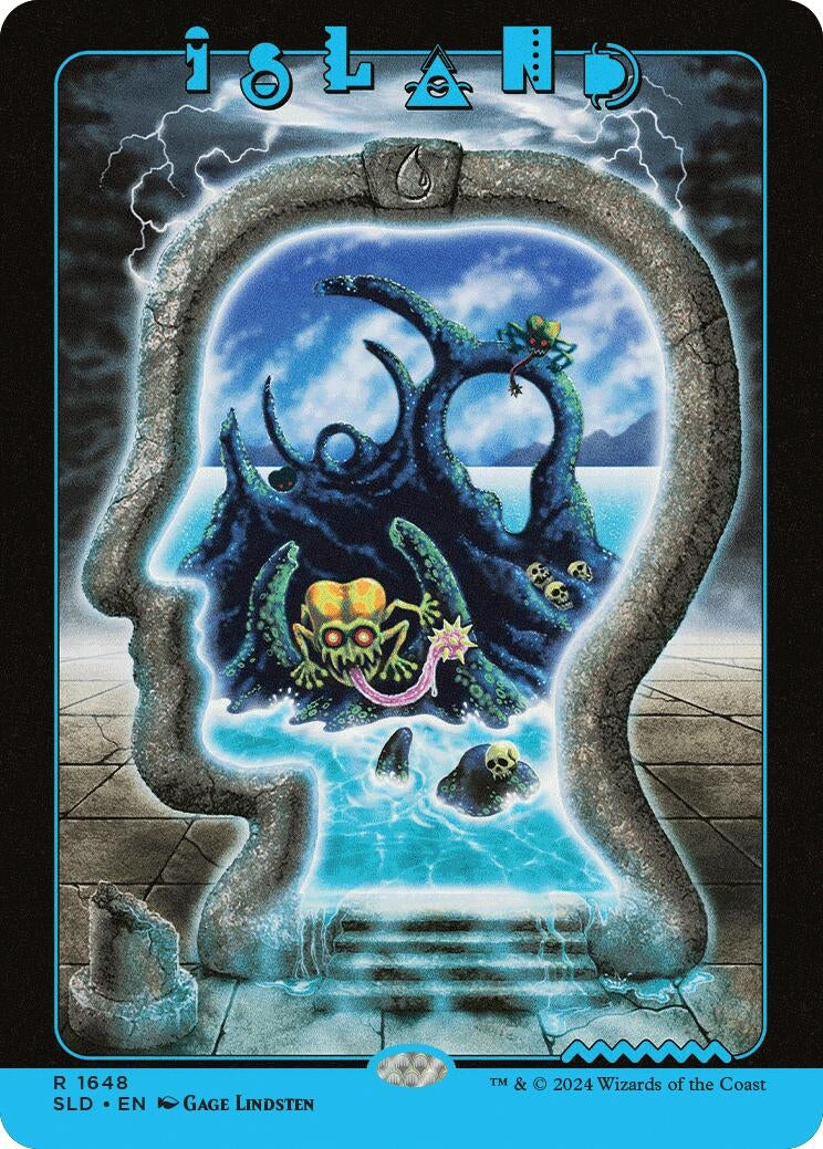 Island (1648) (1648) [SLD] - MTG Single