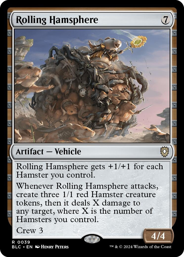 Rolling Hamsphere (39) [BLC] - MTG Single