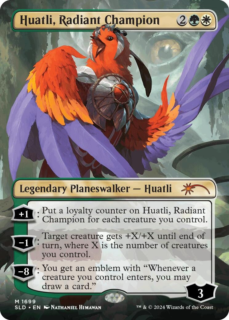 Huatli Radiant Champion (1699) [SLD] - MTG Single