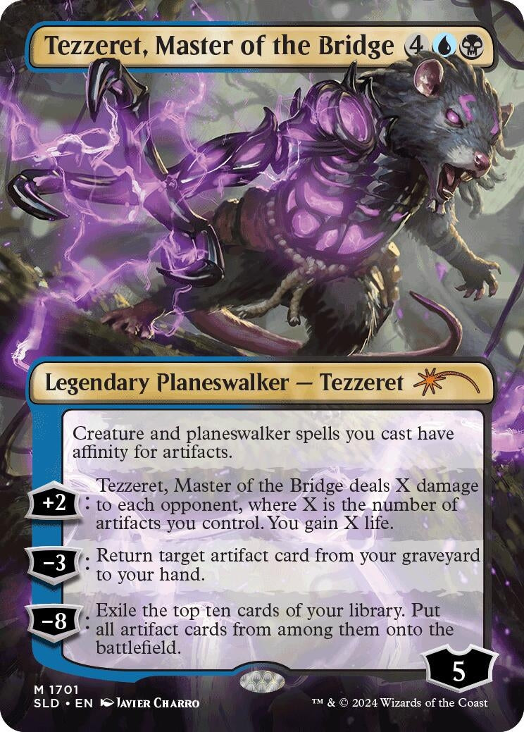 Tezzeret Master of the Bridge (1701) [SLD] - MTG Single
