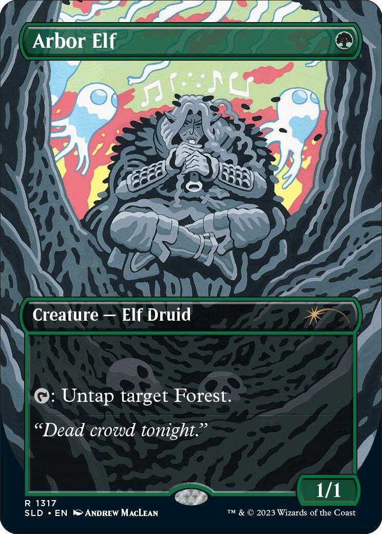 Arbor Elf (1317) [SLD] - MTG Single