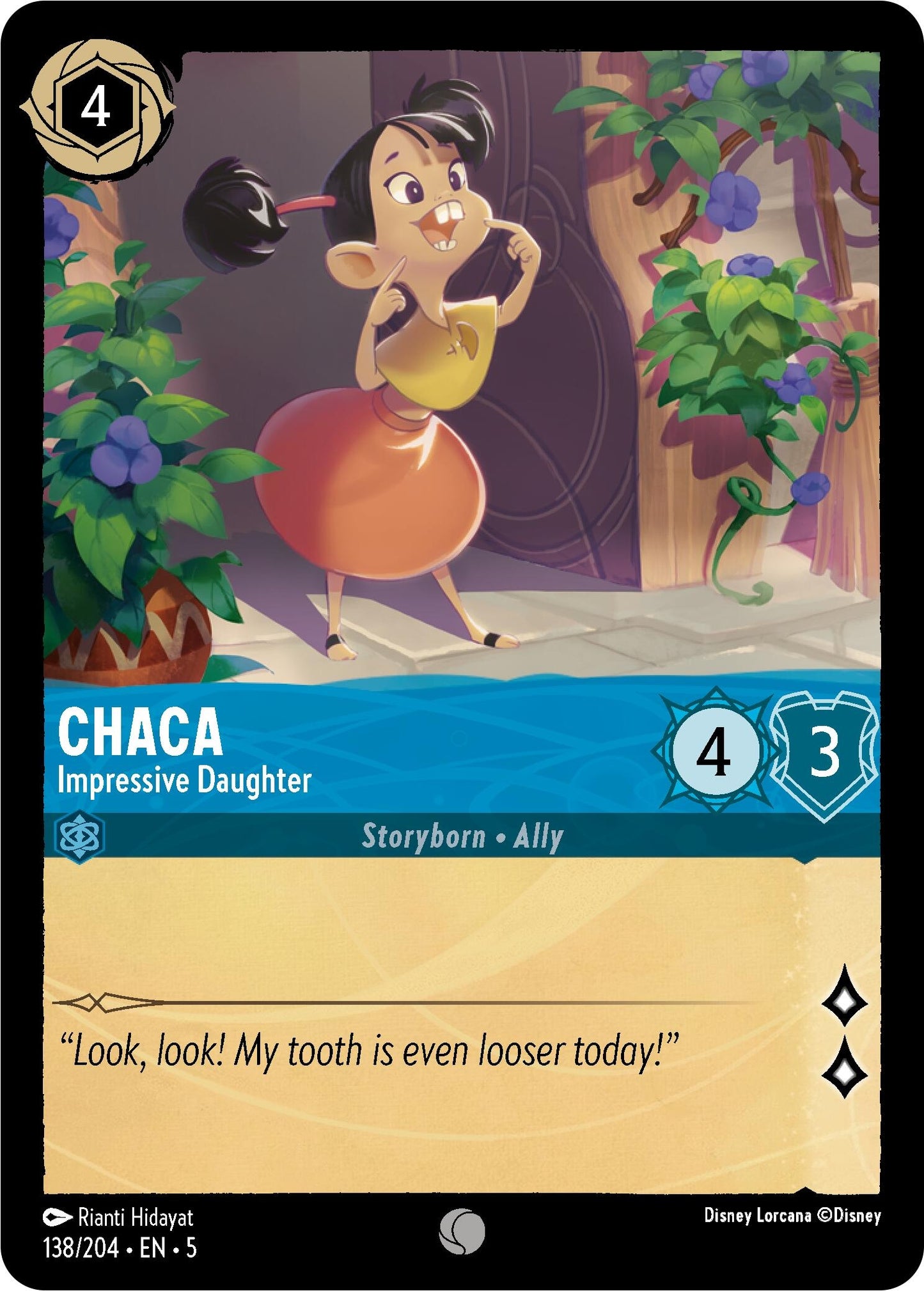 Chaca - Impresive Daughter (138) (5) - Disney Lorcana Single