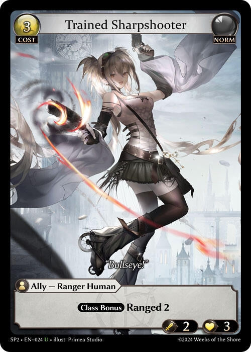Image for Trained Sharpshooter (024) (Supporter Pack 2) - Grand Archive TCG