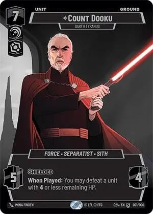 Count Dooku - Darth Tyranus (CE2024) - Star Wars: Unlimited Single