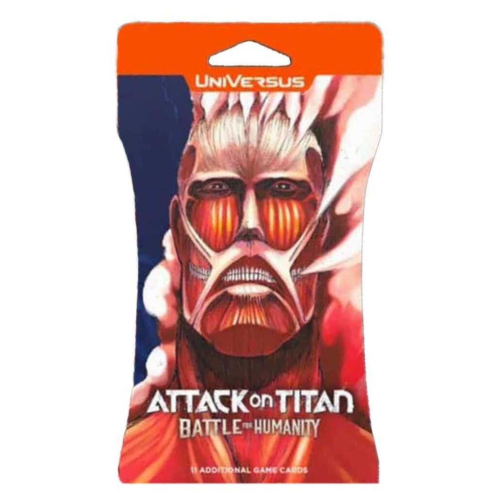 Attack on Titan: Battle for Humanity Hanging Booster Pack [AOT1] - UniVersus Sealed