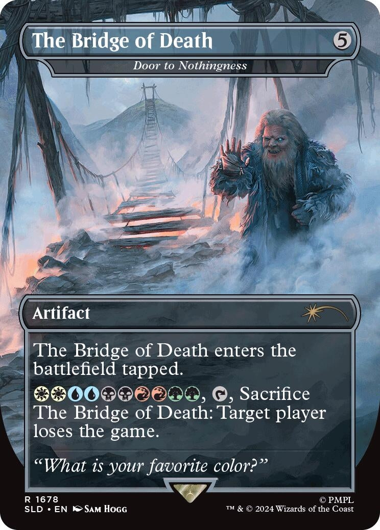 The Bridge of Death - Door to Nothingness (1678) [SLD] - MTG Single