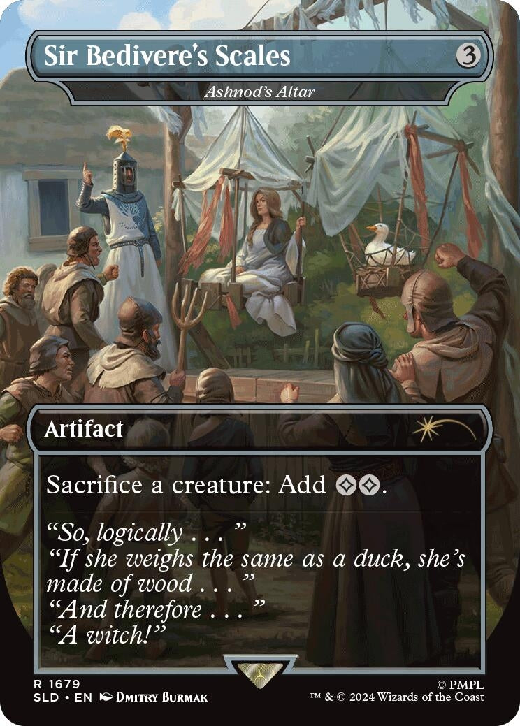 Sir Bedivere’s Scales - Ashnod’s Altar (1679) [SLD] - MTG Single