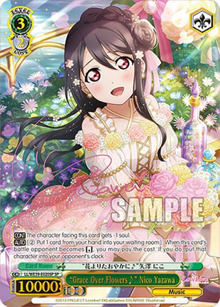 ’Grace Over Flowers’ Nico Yazawa (SP) (39020) [LL] - Weiss Schwarz Single