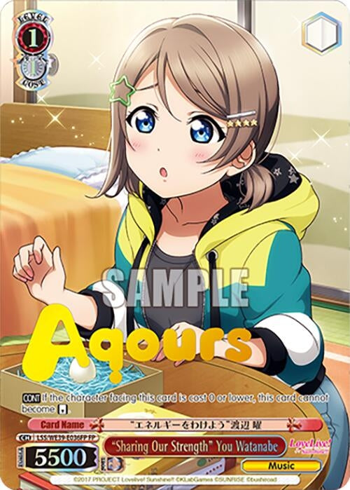 ’Sharing Our Strength’ You Watanabe (FP) (39036) [LL] - Weiss Schwarz Single