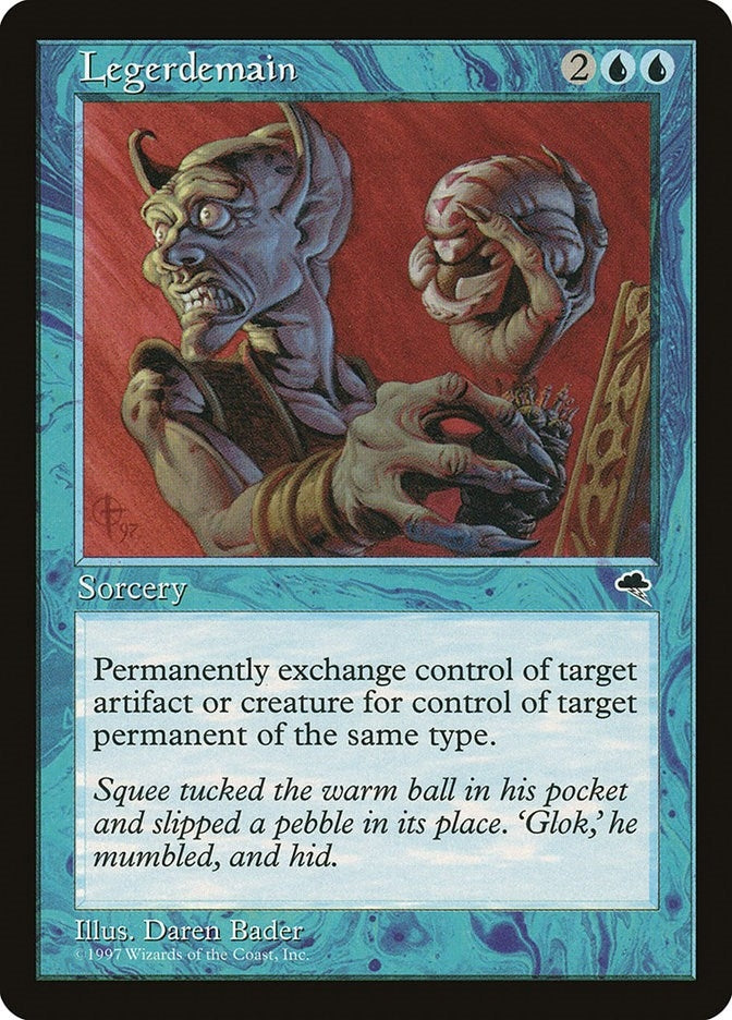 Legerdemain (72) [TMP] - MTG Single