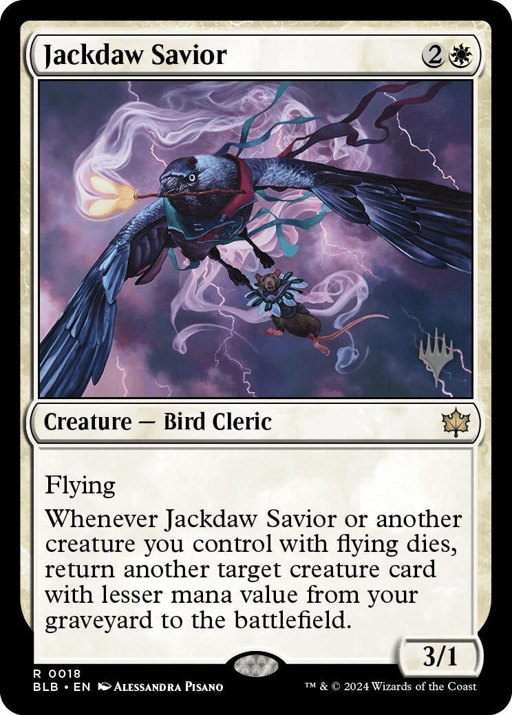 Jackdaw Savior (18) [PPBLB] - MTG Single