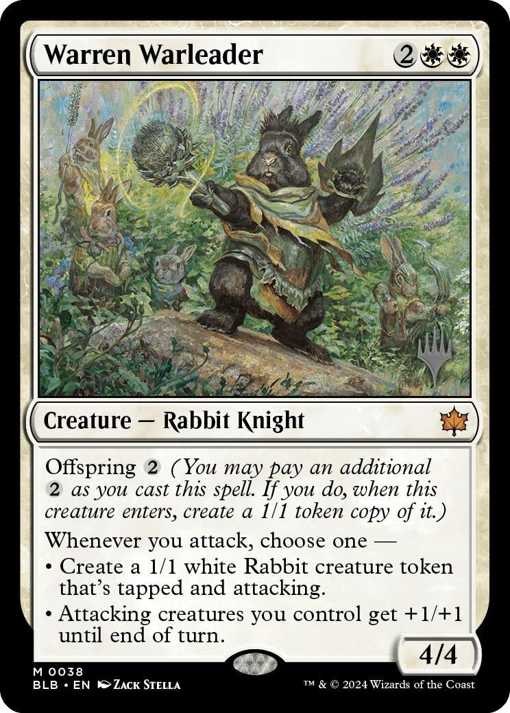 Warren Warleader (38) [PPBLB] - MTG Single
