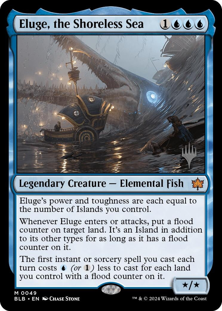 Eluge the Shoreless Sea (49) [PPBLB] - MTG Single