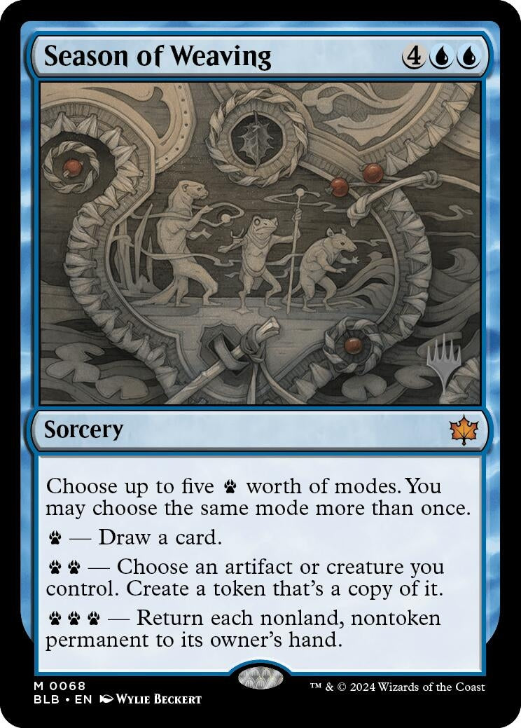 Season of Weaving (68) [PPBLB] - MTG Single