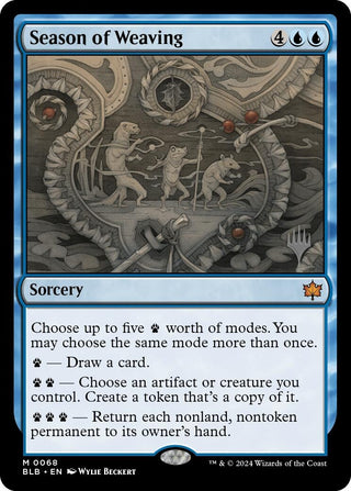Season of Weaving (68) [PPBLB] - MTG Single