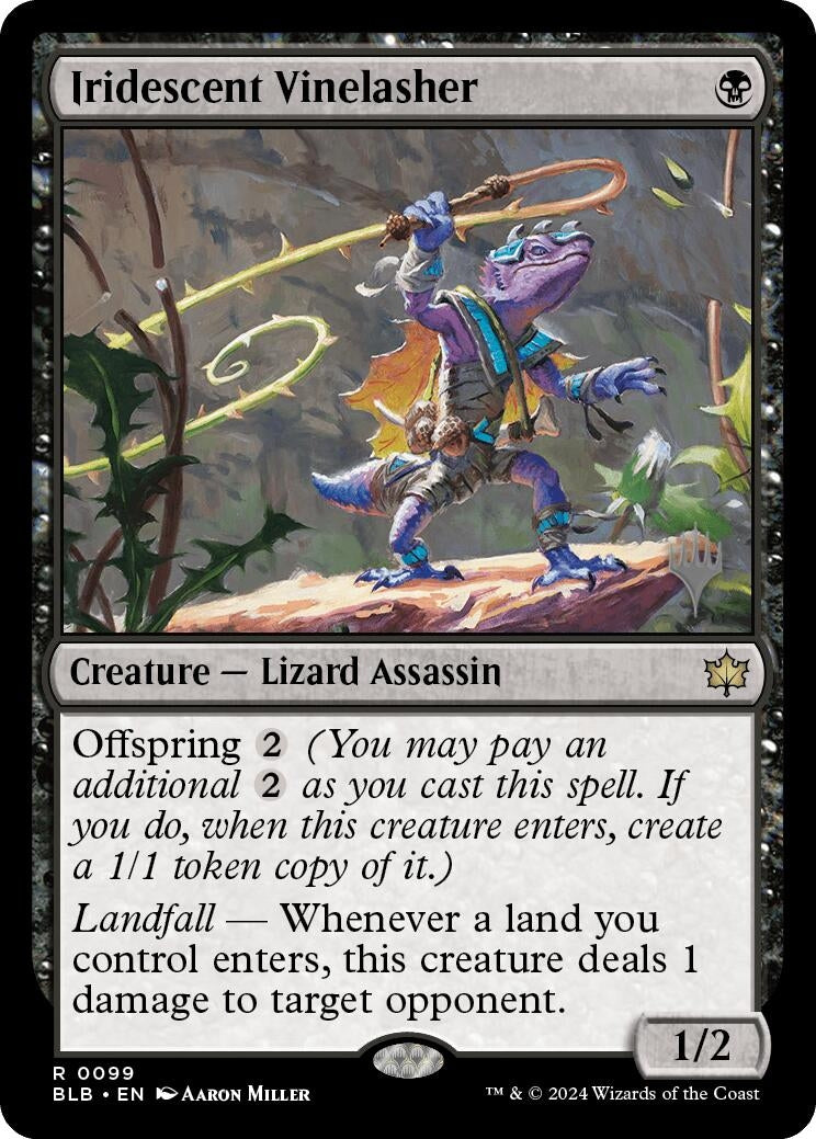 Iridescent Vinelasher (99) [PPBLB] - MTG Single
