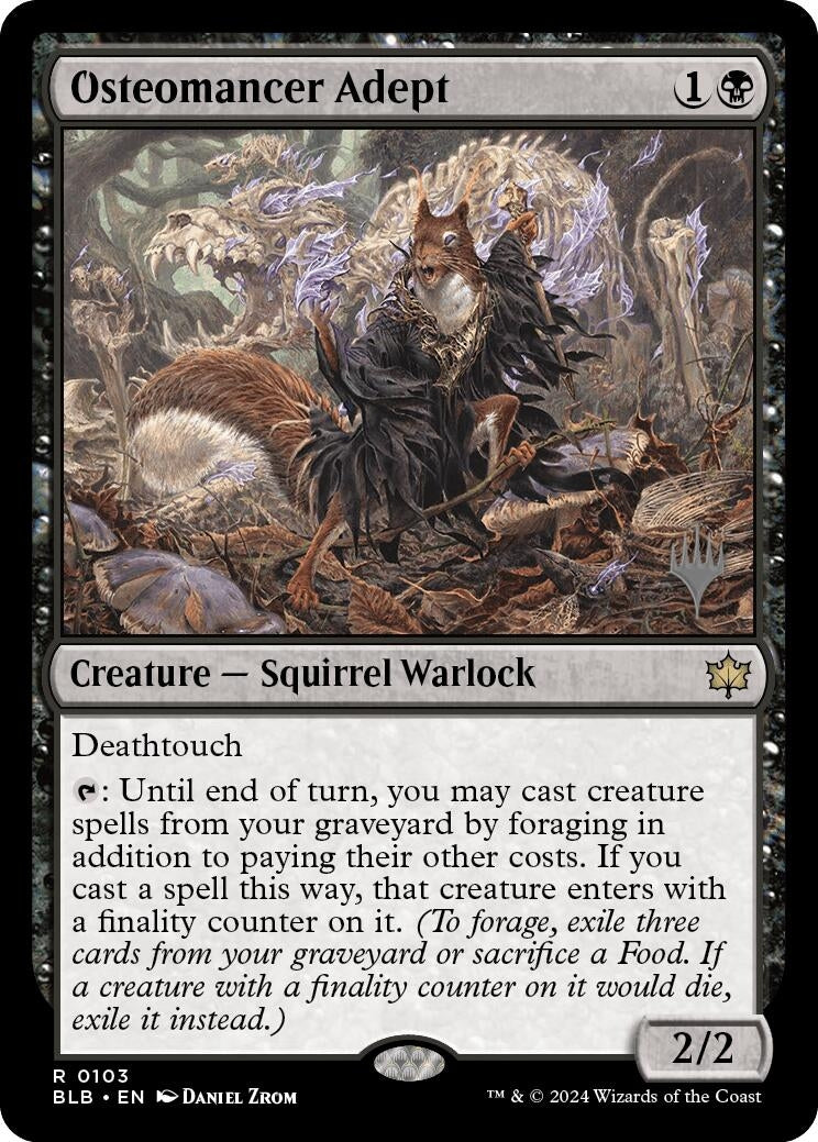 Osteomancer Adept (103) [PPBLB] - MTG Single