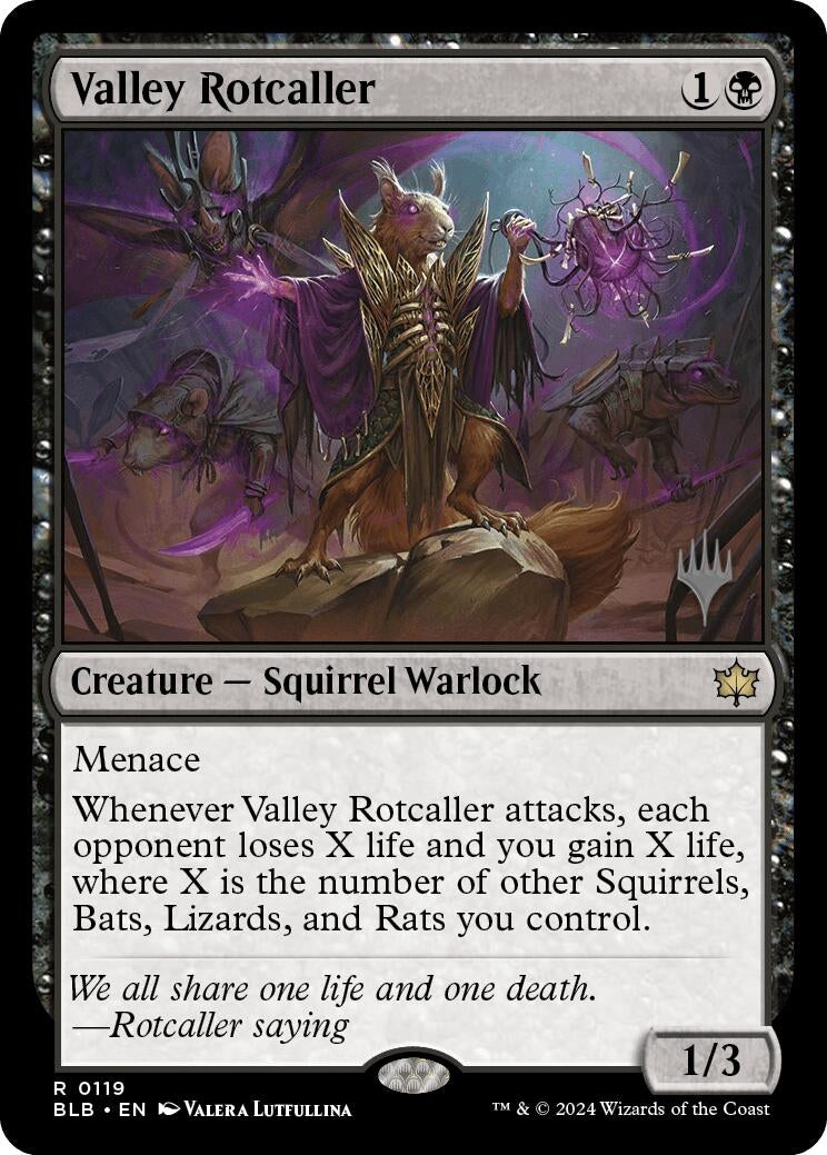 Valley Rotcaller (119) [PPBLB] - MTG Single