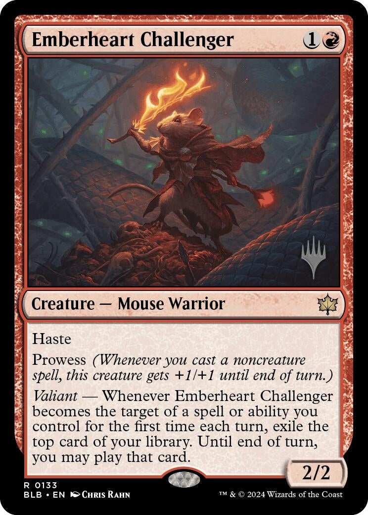 Emberheart Challenger (133) [PPBLB] - MTG Single