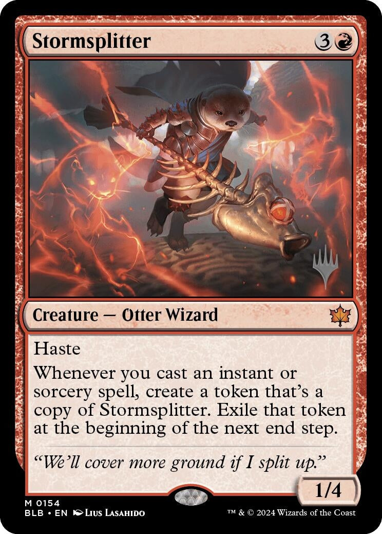 Stormsplitter (154) [PPBLB] - MTG Single