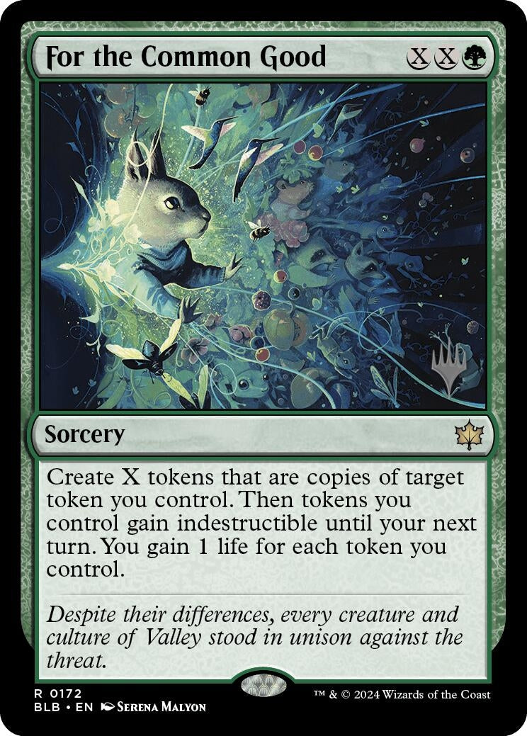 For the Common Good (172) [PPBLB] - MTG Single
