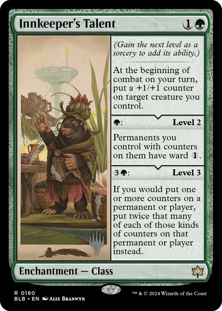 Innkeeper’s Talent (180) [PPBLB] - MTG Single