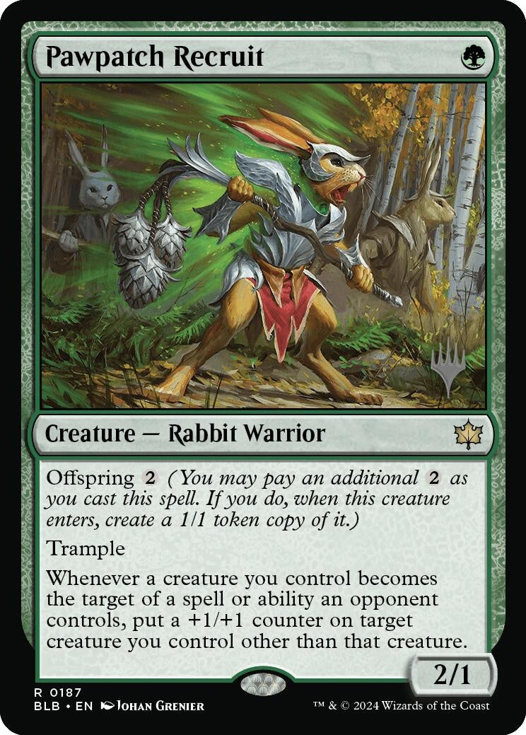 Pawpatch Recruit (187) [PPBLB] - MTG Single