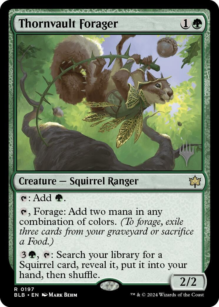 Thornvault Forager (197) [PPBLB] - MTG Single