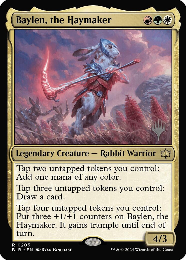 Baylen the Haymaker (205) [PPBLB] - MTG Single