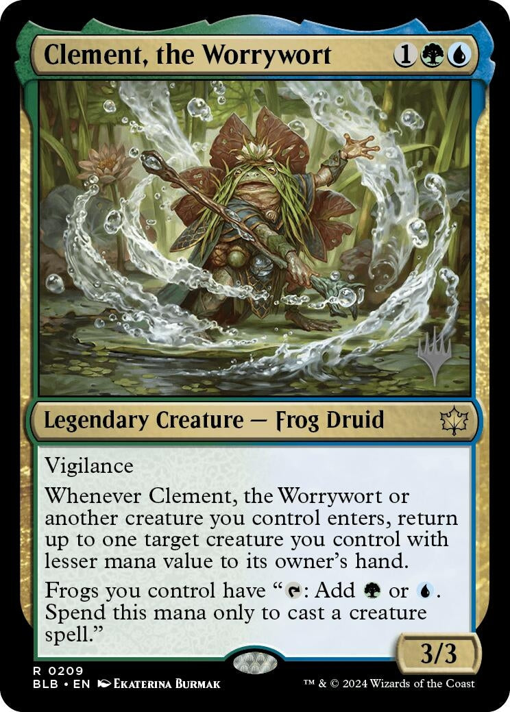 Clement the Worrywort (209) [PPBLB] - MTG Single