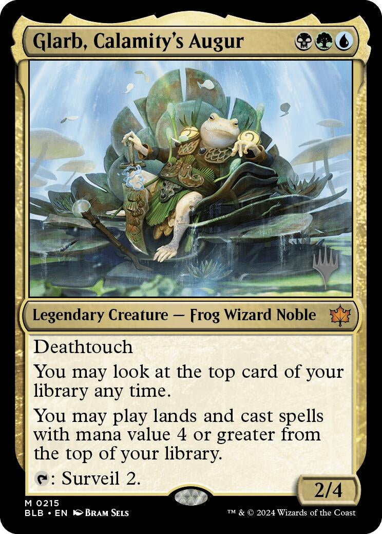 Glarb Calamity’s Augur (215) [PPBLB] - MTG Single