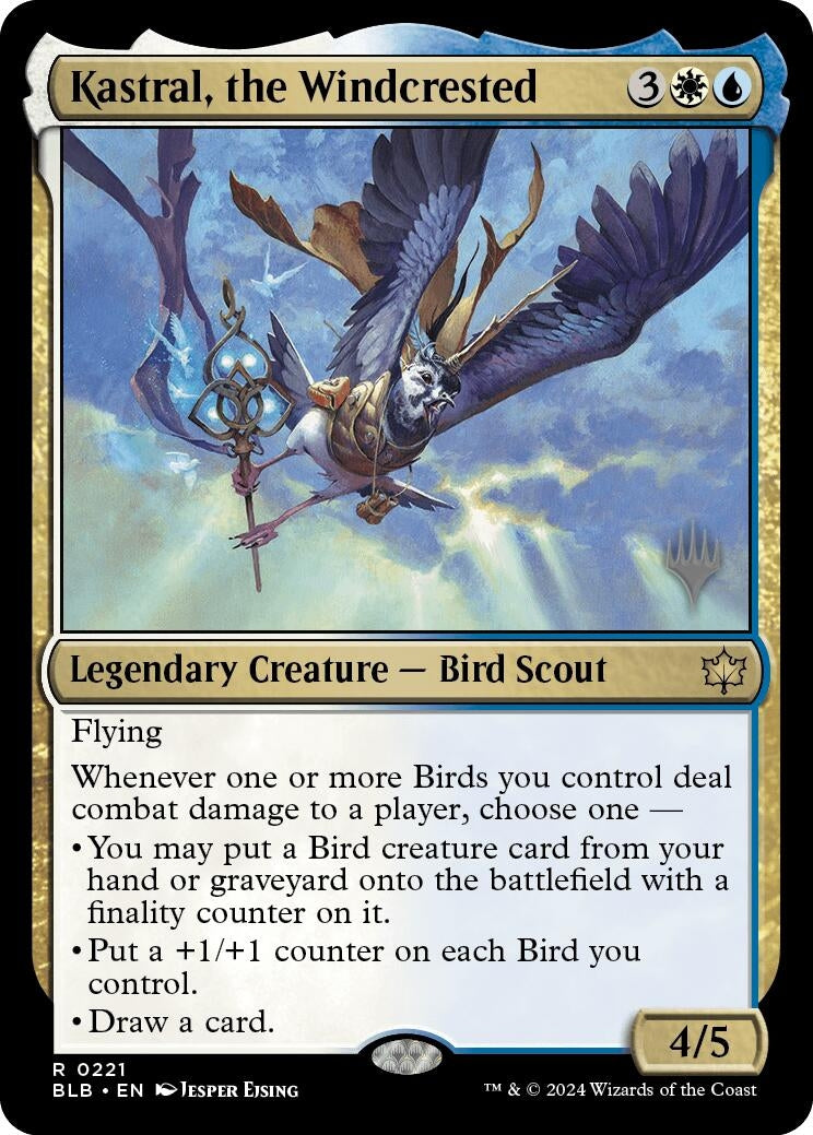 Kastral the Windcrested (221) [PPBLB] - MTG Single