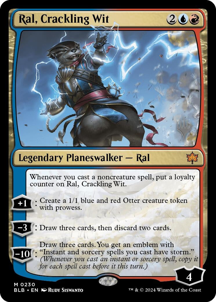 Ral Crackling Wit (230) [PPBLB] - MTG Single