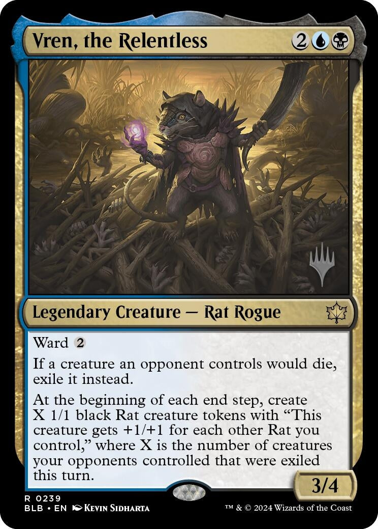 Vren the Relentless (239) [PPBLB] - MTG Single