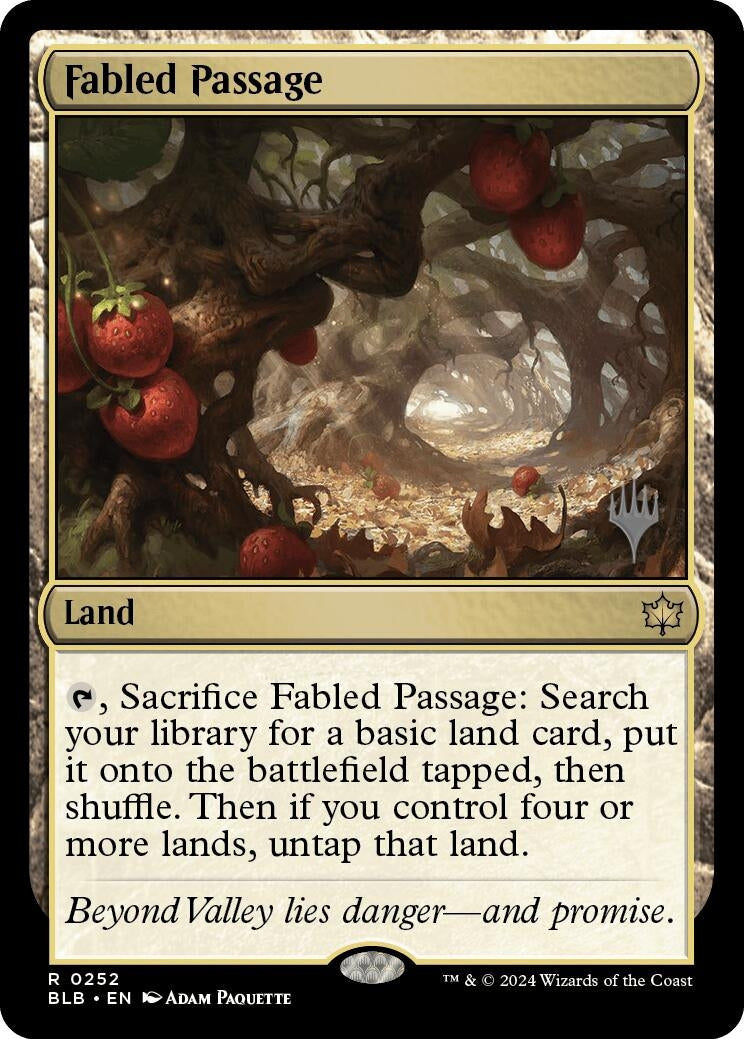 Fabled Passage (252) [PPBLB] - MTG Single