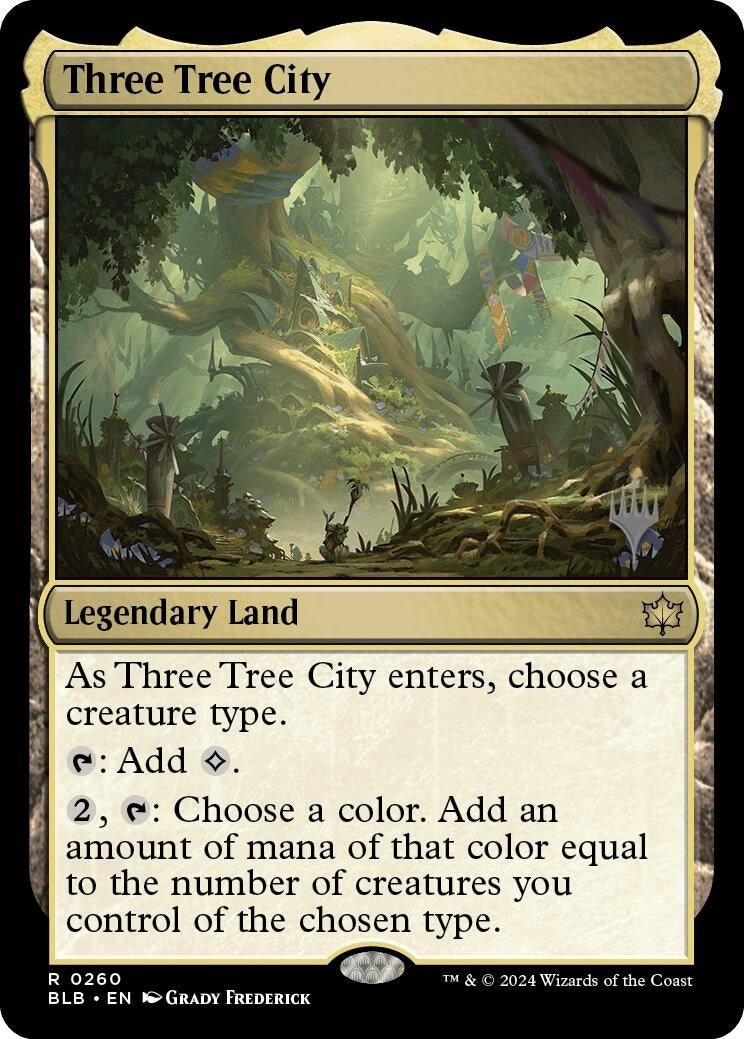 Three Tree City (260) [PPBLB] - MTG Single