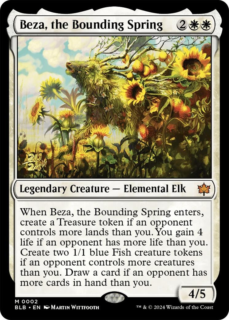 Beza the Bounding Spring (2) [PRE] - MTG Single