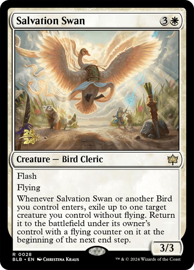Salvation Swan (28) [PRE] - MTG Single