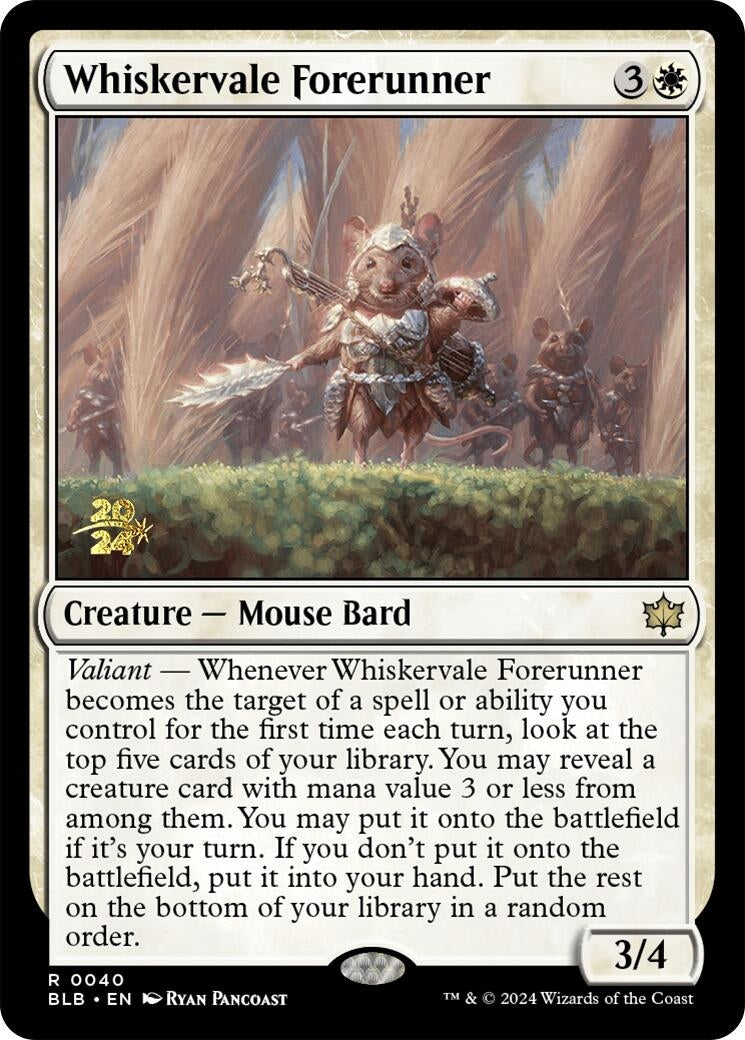 Whiskervale Forerunner (40) [PRE] - MTG Single
