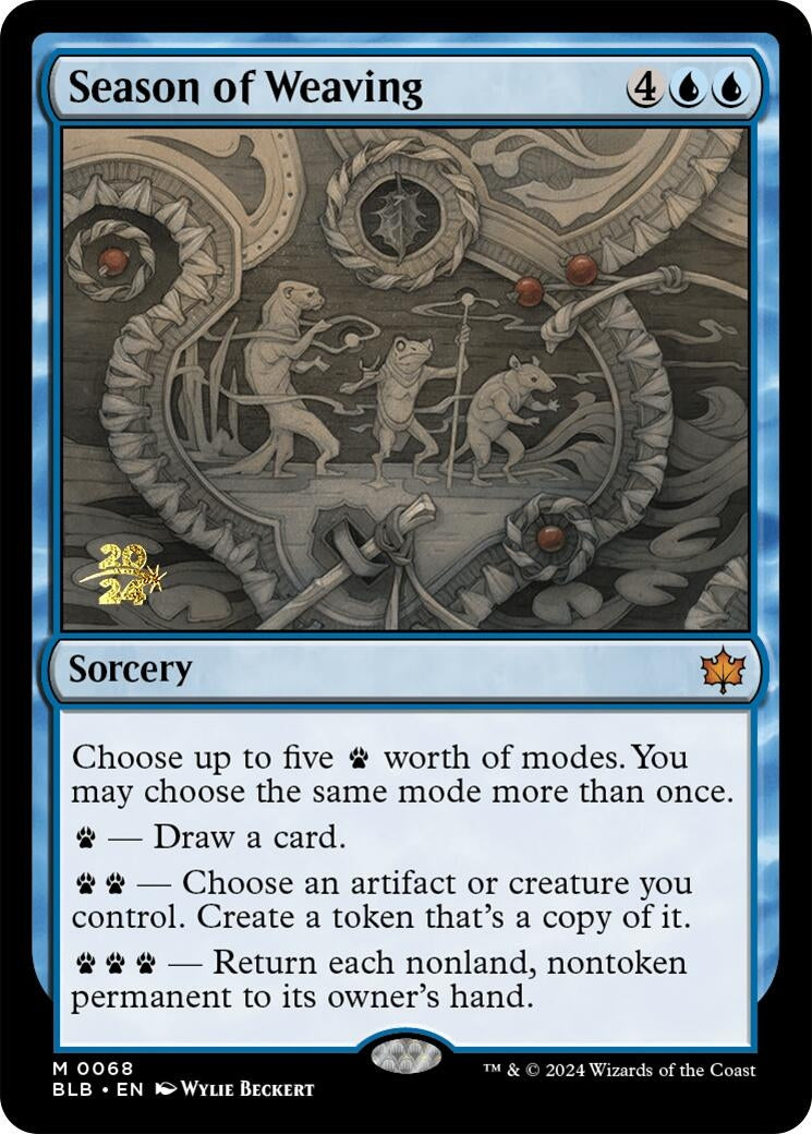 Season of Weaving (68) [PRE] - MTG Single