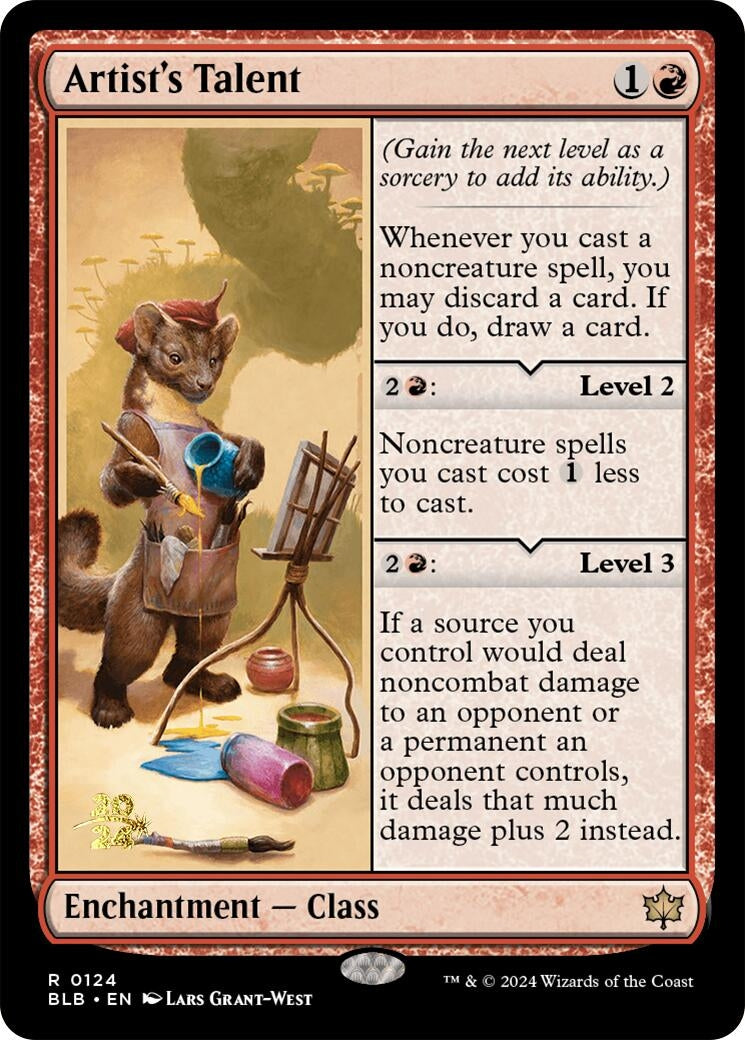 Artist’s Talent (124) [PRE] - MTG Single
