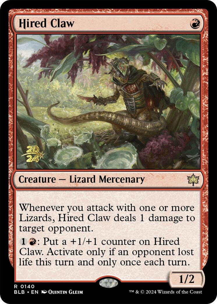 Hired Claw (140) [PRE] - MTG Single