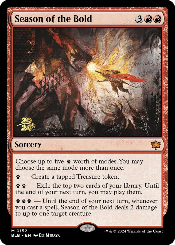 Season of the Bold (152) [PRE] - MTG Single